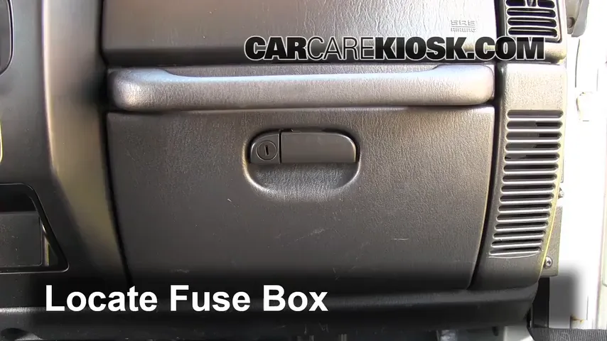2004 Jeep Wrangler Rubicon 4.0L 6 Cyl. Fuse (Interior)